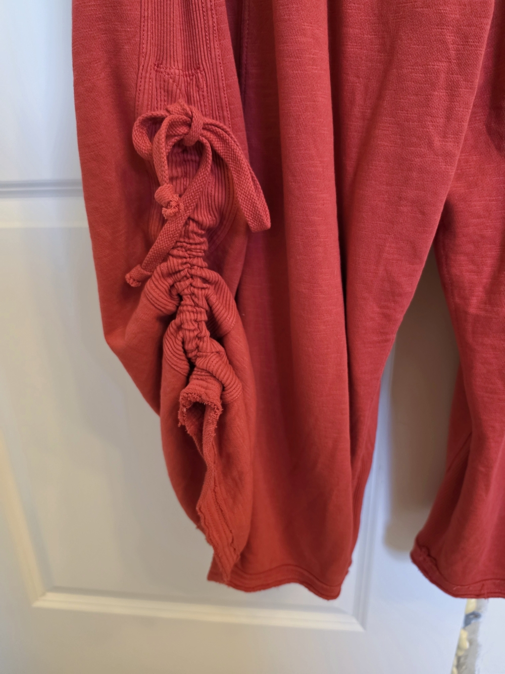 Anthropologie Horizon Red Racerback Wide-Leg Jumpsuit - Picture 10 of 12